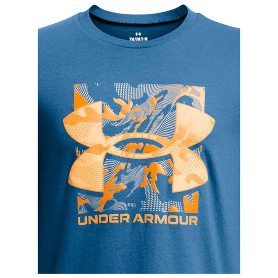 Under Armour Παιδική κοντομάνικη μπλούζα Boys' Box Logo Camo Short Sleeve Tee